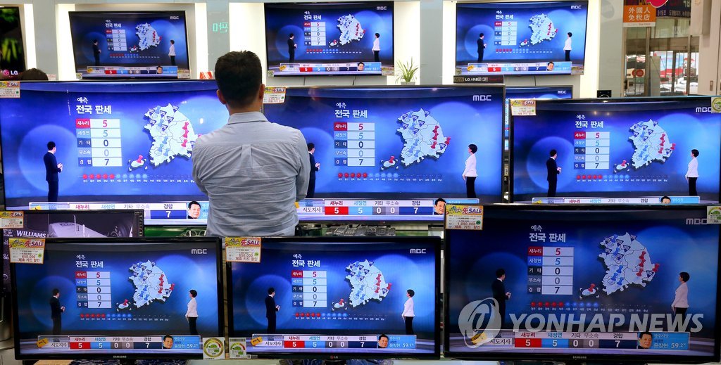 출구조사 결과 발표