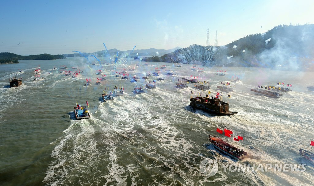 화려하게 부활한 명량해전