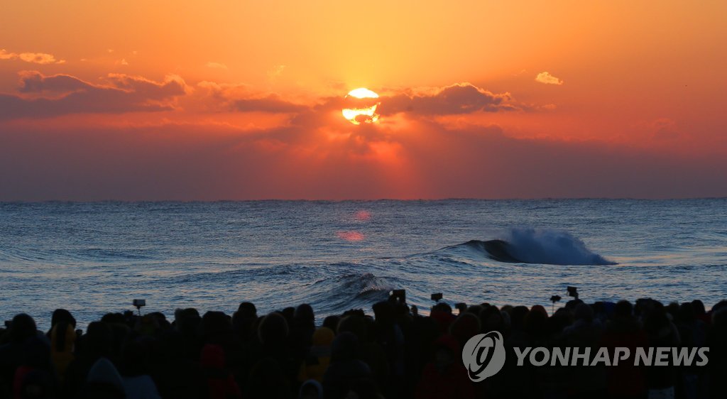 경포해변 해맞이 축제(연합뉴스 자료사진)