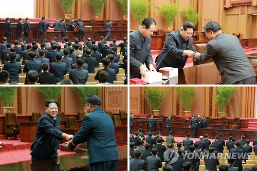 北 '광명성4호' 관계자들에 표창