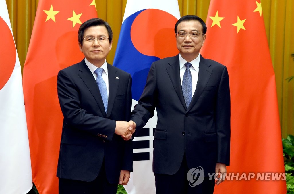 韓中首相が会談