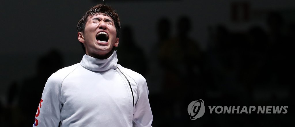 펜싱대표팀 박상영