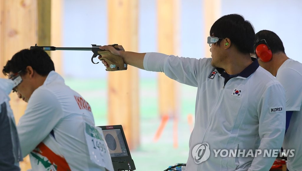 <올림픽> 신중히 조준하는 한승우