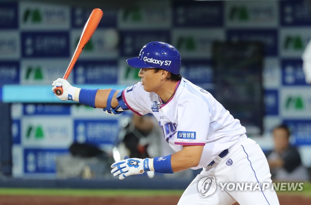 이승엽, 1천400타점 기록