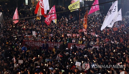 내일 5차 대규모 촛불집회…'靑 포위행진' 법원 허용 여부 주목(종합) - 1