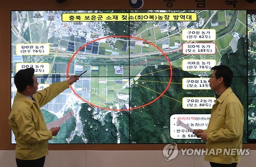 구제약 상황 점검하는 직원들
