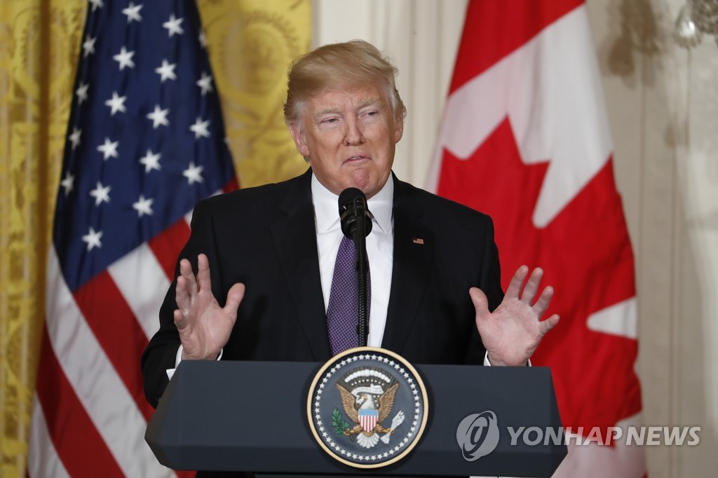 트럼프 "북한은 큰 문제…매우 강력히 다루겠다"