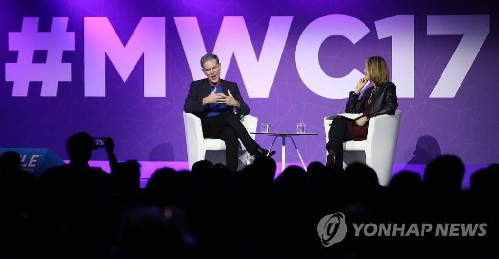 MWC 참가한 넷플릭스 CEO