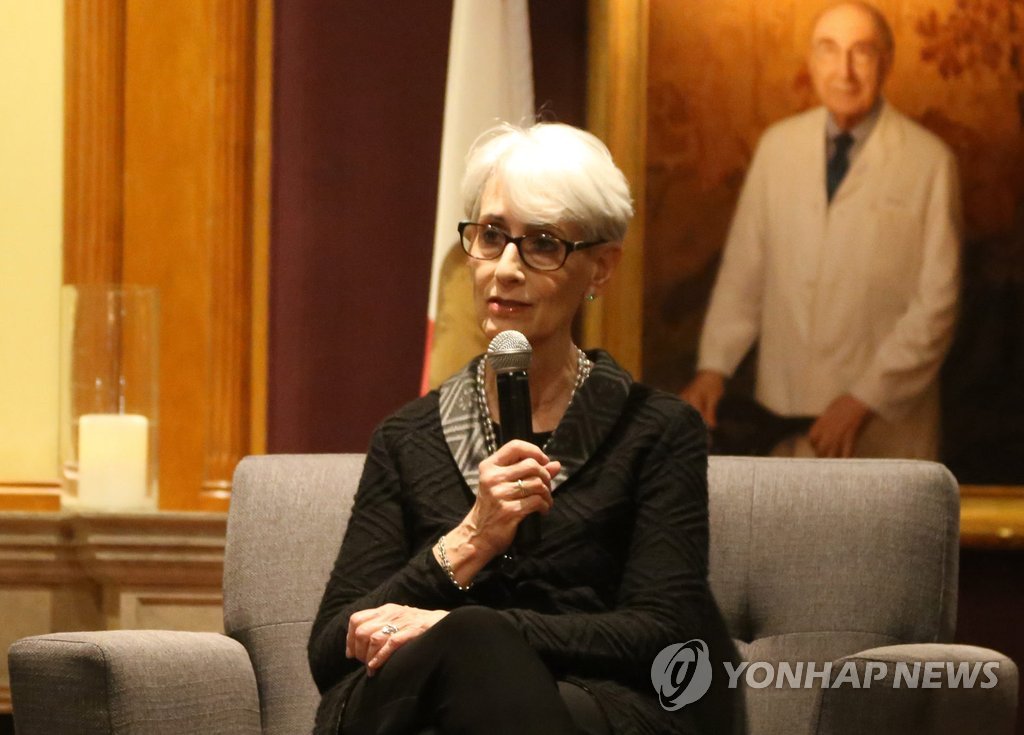 대담하는 웬디 셔먼 전 미국 국무부 차관