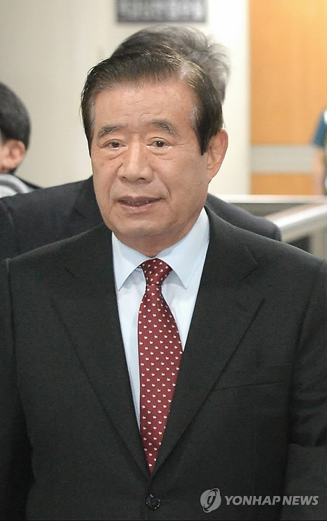 박근혜 공판 참석한 한광옥 전 비서실장