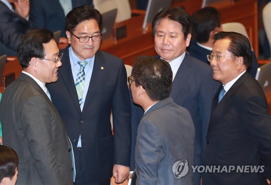 우원식 원내대표 야당 접촉