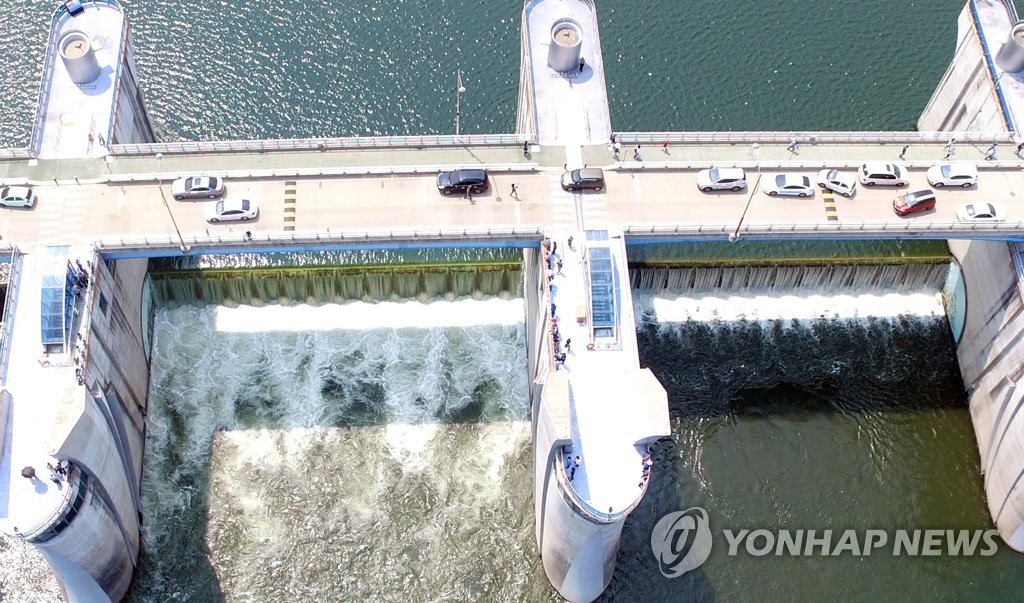 창녕함안보 개방…흐르는 낙동강