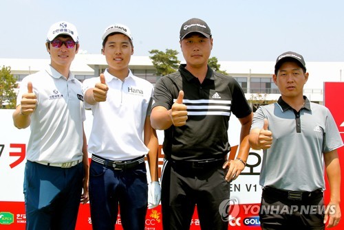 하나금융그룹 장애우 프로골퍼 이승민, 투어 데뷔