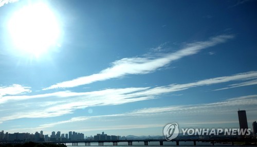 서울하늘 가을하늘