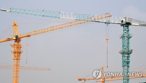 타워크레인 노동자 파업 멈춘 건설현장
