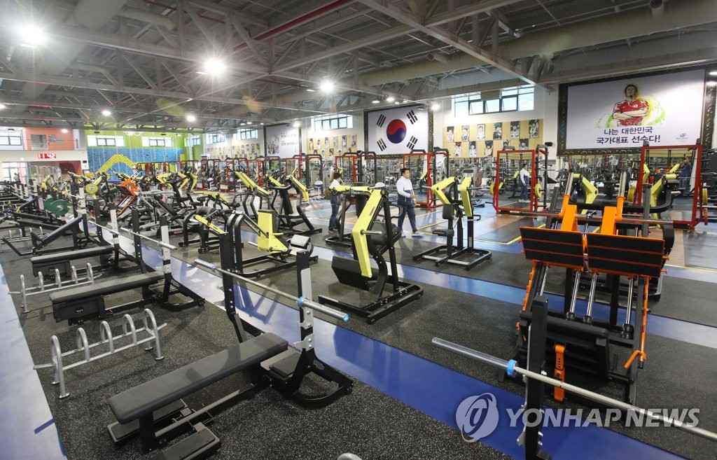 엄청난 규모의 진천선수촌 웨이트트레이닝센터