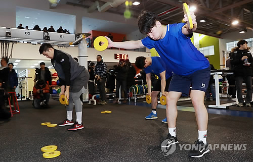 '체력훈련은 기본'