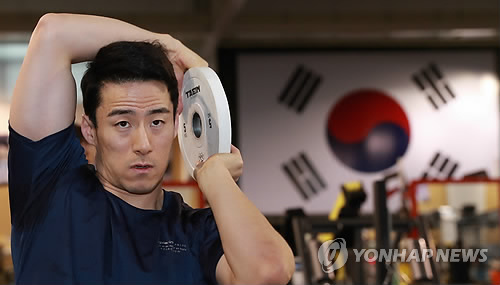조국을 위해 흘리는 땀방울