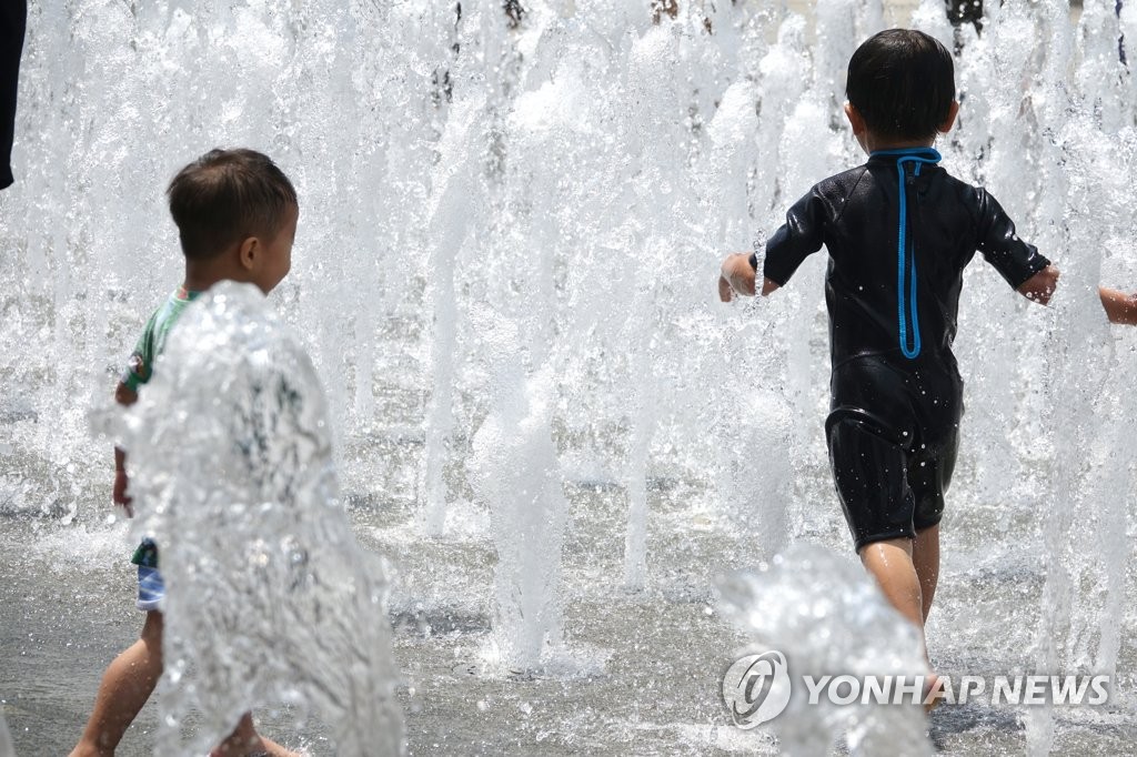 분수광장 물놀이