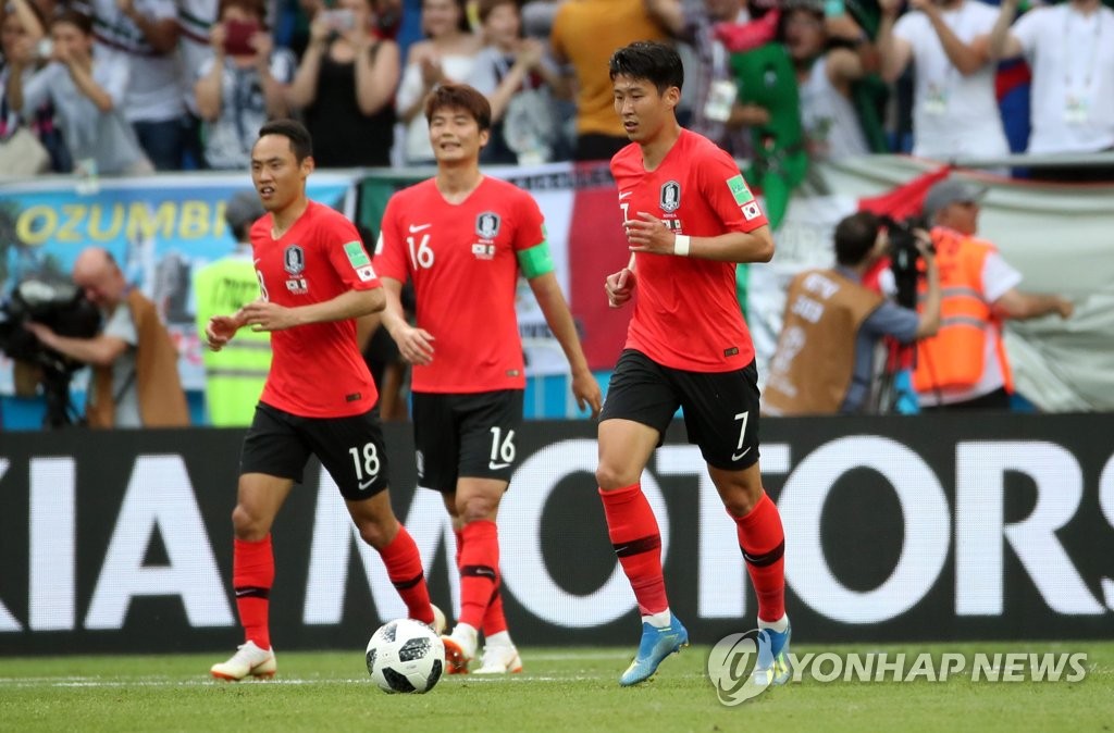 [월드컵] 선제골 내주는 한국