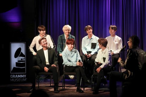 그래미 주최 '방탄소년단과의 대화'