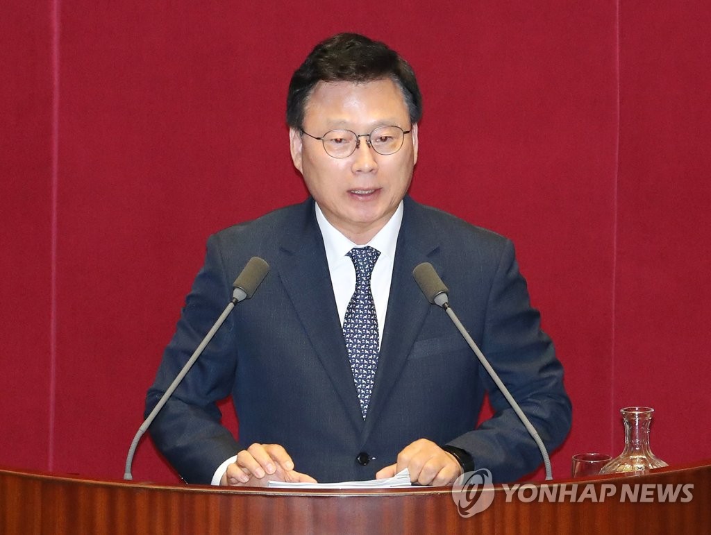 대정부질문 하는 박광온