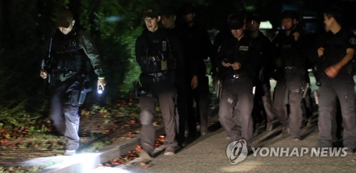 퓨마수색에 투입된 경찰 특공대