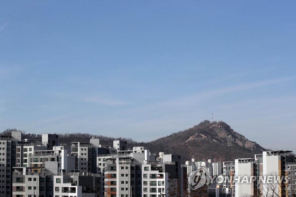 파란 하늘로 돌아온 서울 하늘