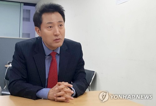 한국당 전당대회에 출마한 오세훈 후보