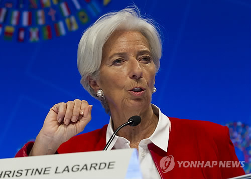 '글로벌 경기 둔화' 우려 IMF 총재