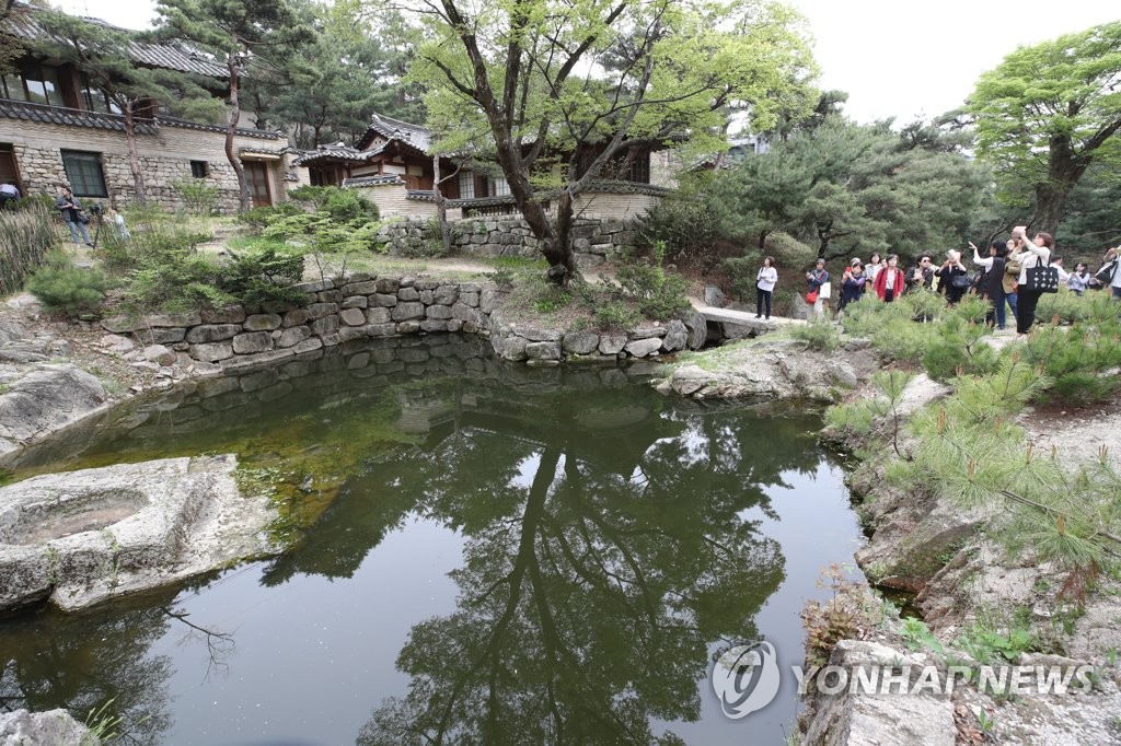한시적으로 공개된 성밖의 낙원 '성락원'