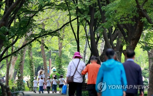 지난 13일 서울 보라매공원