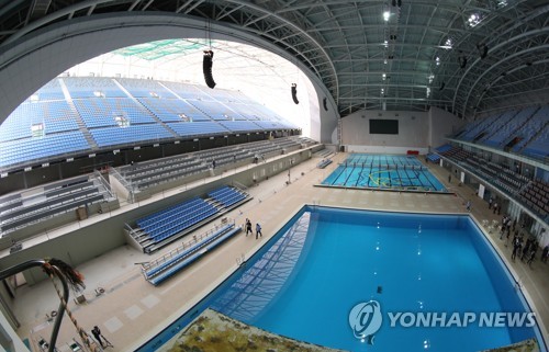 개막 기다리는 광주세계수영대회 주 경기장
