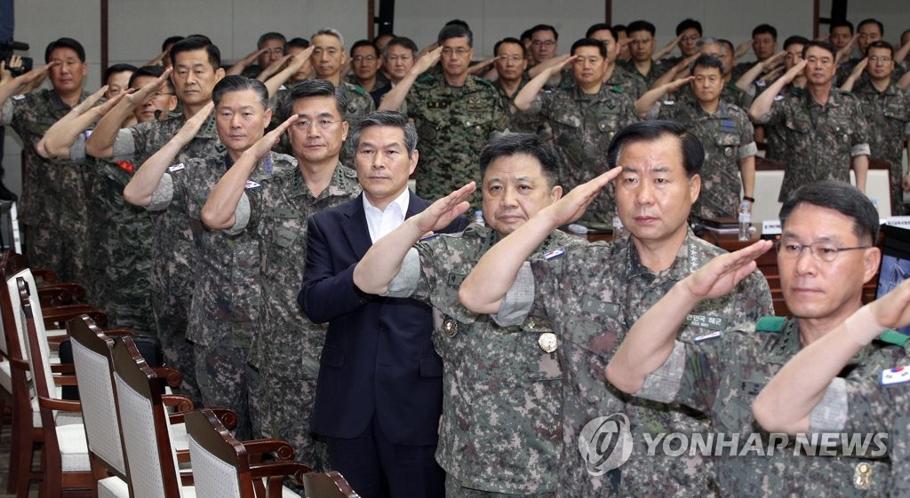 Top military commanders' meeting Top military commanders' meeting