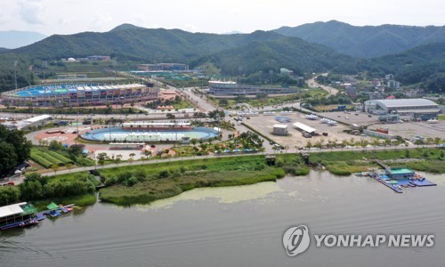 의암호변 춘천레저대회 경기장