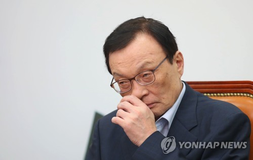 이해찬의 눈빛