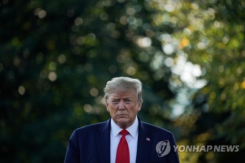 트럼프, '평양 방문' 질문에 "준비 안돼"