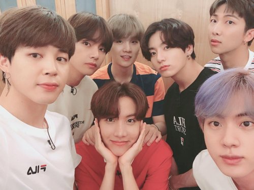 방탄소년단, 휠라 글로벌 모델 선정돼