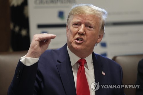 트럼프 "다른 대통령이라면 북한과 전쟁 중일지도"