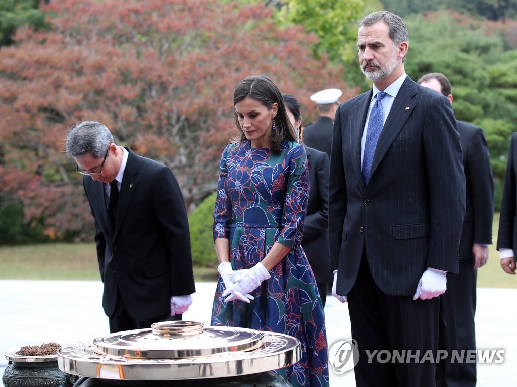 El rey de España en Corea del Sur El rey de España en Corea del Sur