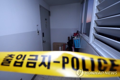 일가족 등 4명 숨진 채 발견된 인천 모 아파트