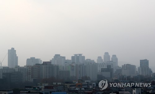 미세먼지로 답답한 시야