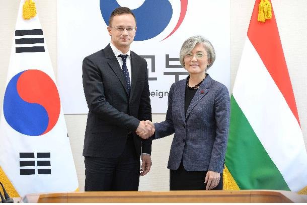 South Korea-Hungary talks South Korea-Hungary talks