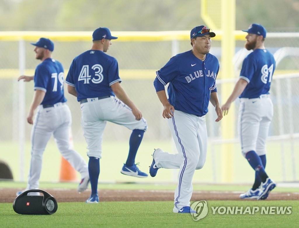 S. Korean MLB pitcher Ryu Hyun-jin S. Korean MLB pitcher Ryu Hyun-jin