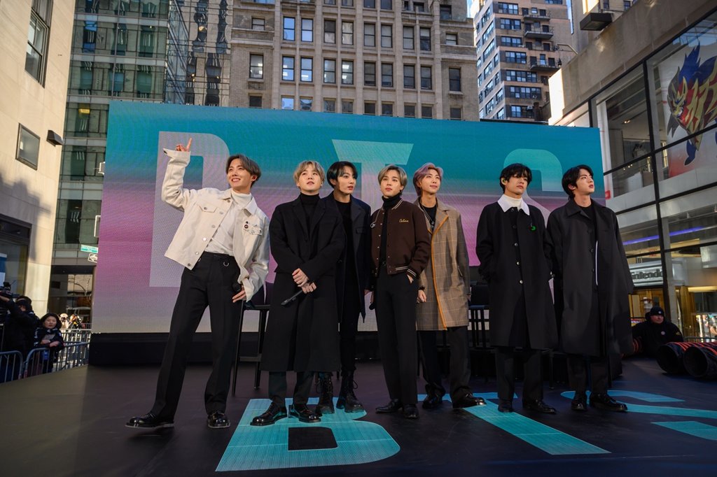米人気番組に出演したBTS 米人気番組に出演したBTS