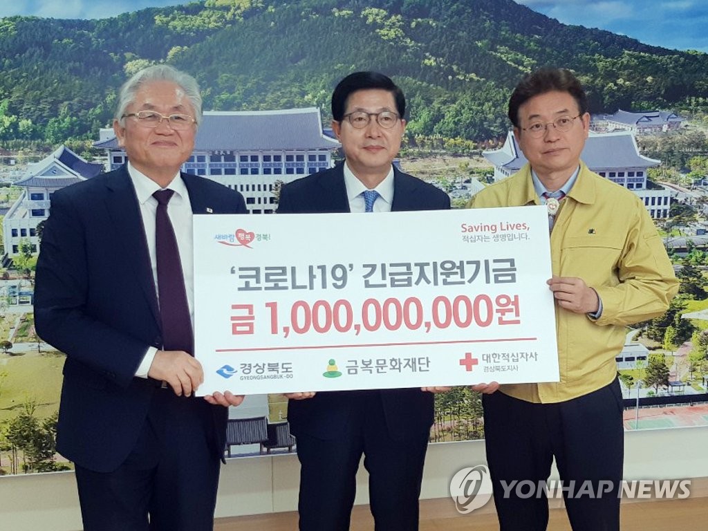 금복주 '코로나19' 극복을 위해 대구·경북에 20억 기부