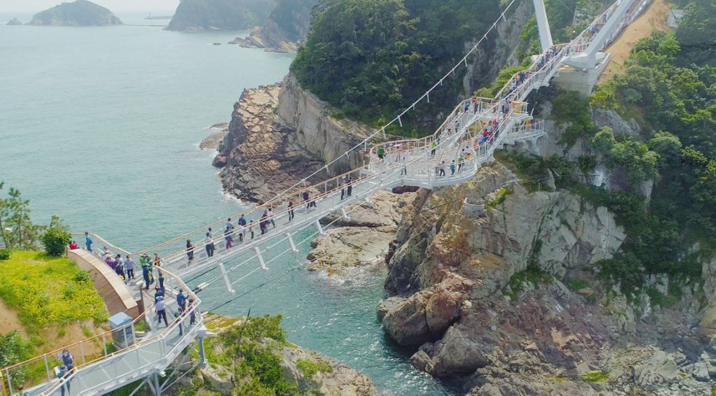 Yonggung Suspension Bridge reopening Yonggung Suspension Bridge reopening