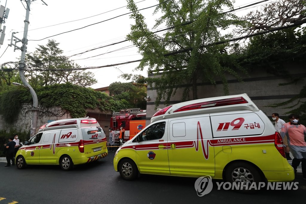 박원순 시장 수색 나선 119 구조대