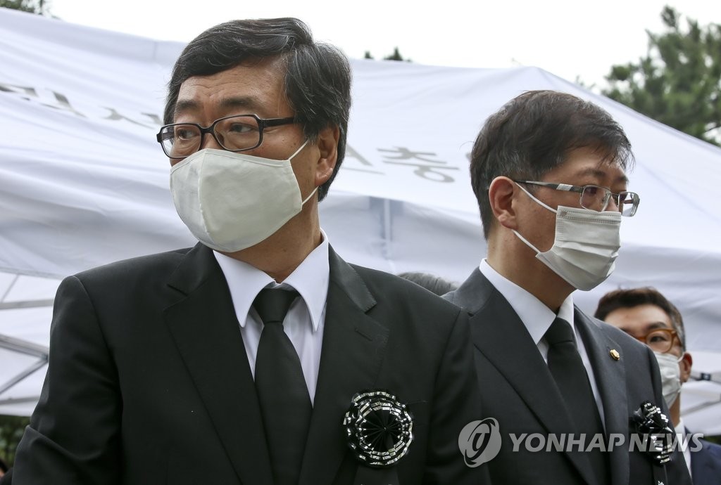 고 김대중 전 대통령 아들들