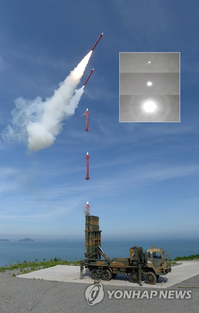 独自開発の誘導弾「天弓2」 軍に引き渡し 独自開発の誘導弾「天弓2」 軍に引き渡し